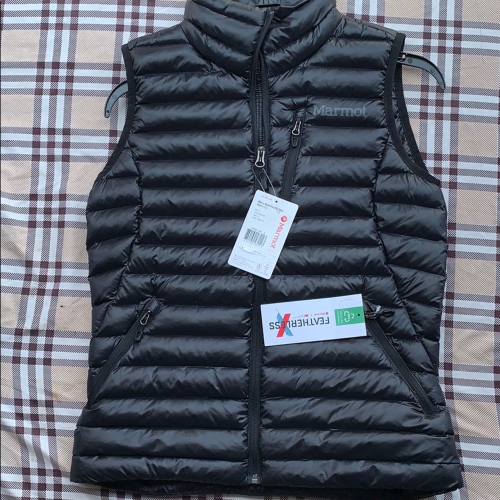 ❌SOLD OUT $150 Marmot featherless vest - Picture 2 of 2